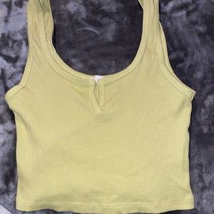 xs neon green top from garage
